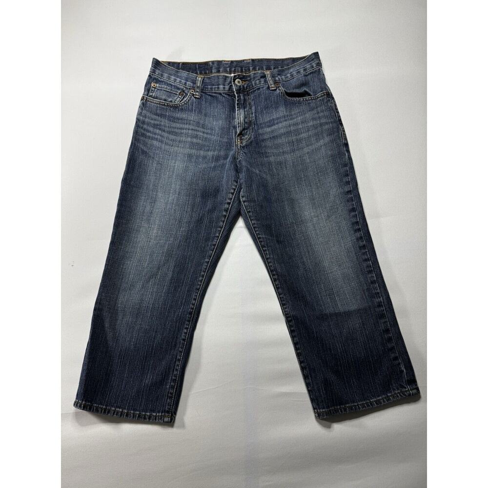 Lucky Brand Women's classic fit crop Jeans - Dark Blue 31x21.5